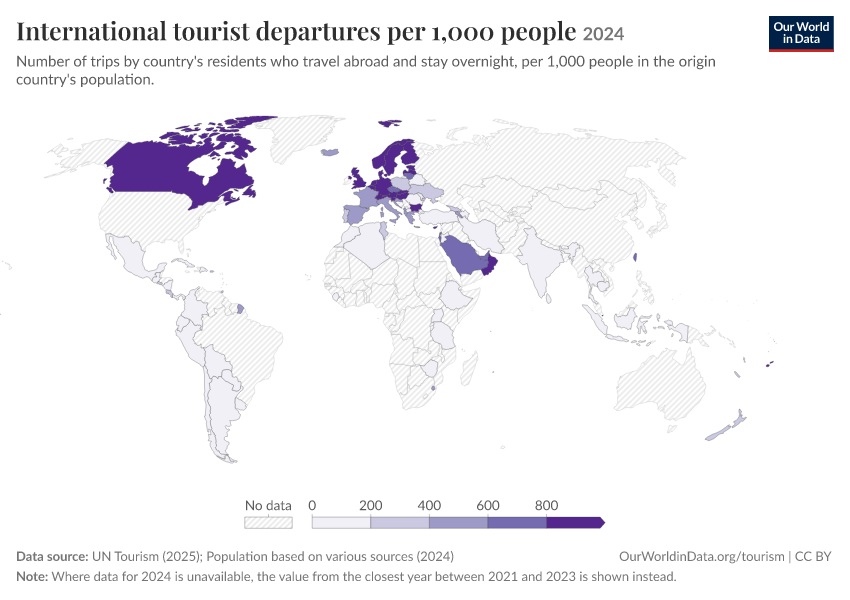 A thumbnail of the "International tourist departures per 1,000 people" chart